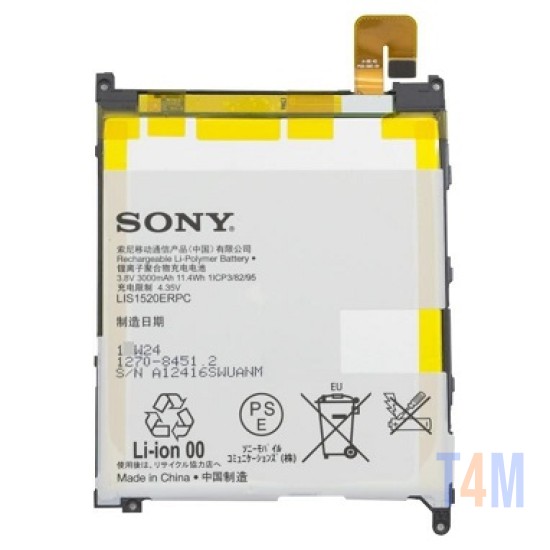 BATERÃ­A PARA SONY XPERIA Z ULTRA XL39H, C6802, C6806, C6833, C6843,LIS1520ERPC